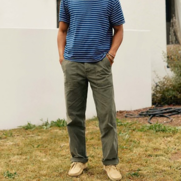 Imogene + Willie oliver military trouser in olive Size 32 - Picture 3 of 11